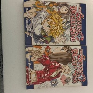 Manga The Seven Deadly Sins Manga Volumes - Blue, Red, Yellow